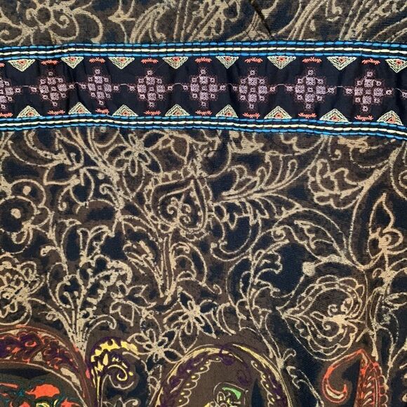 ANGIE  Multi Color Soft Dress. Size S - Picture 2 of 9